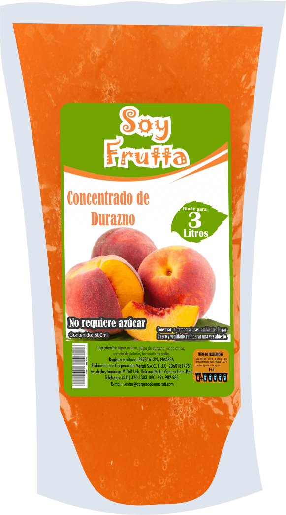 Durazno - Soy Frutta