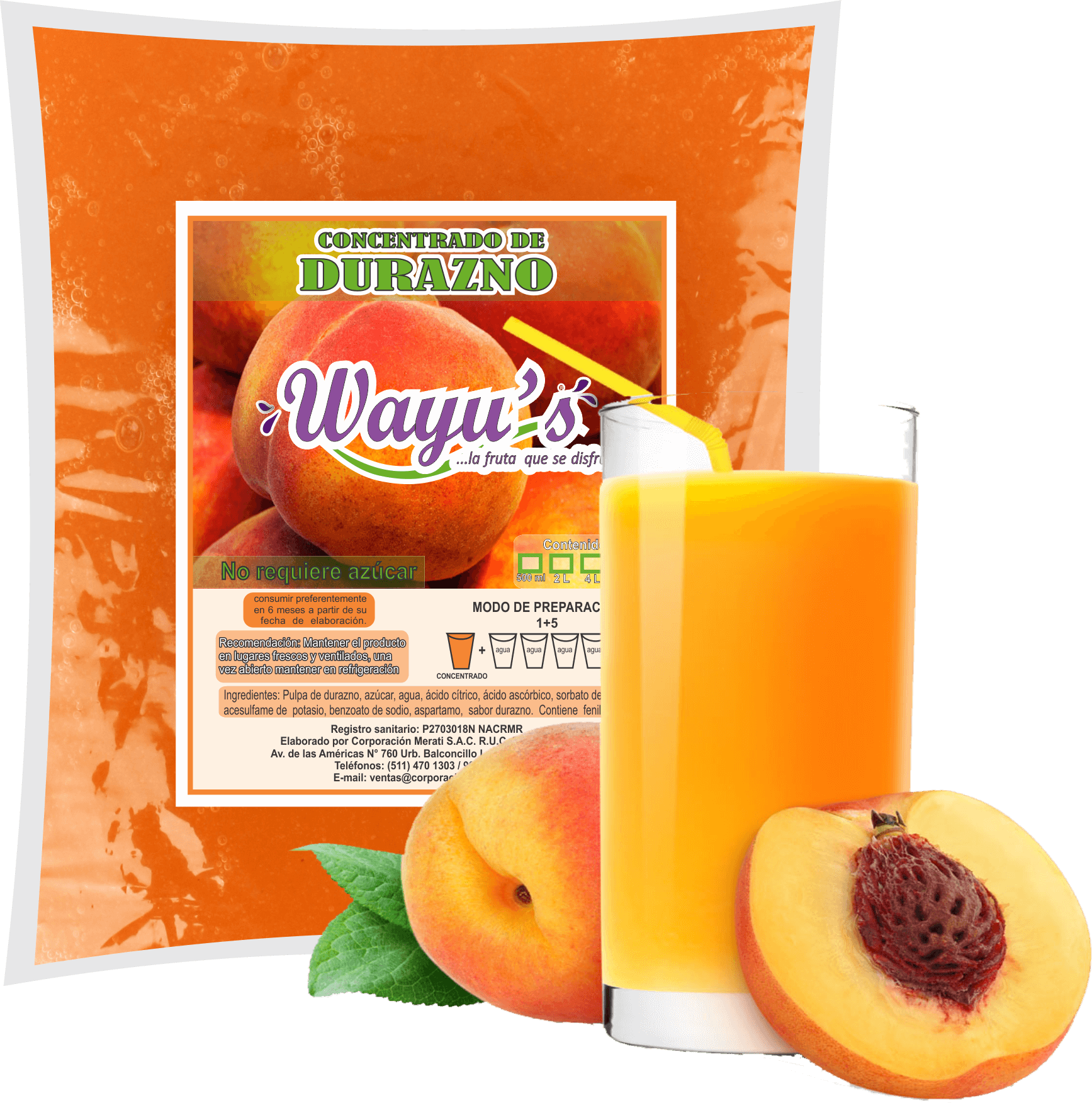 Concentrado de Durazno